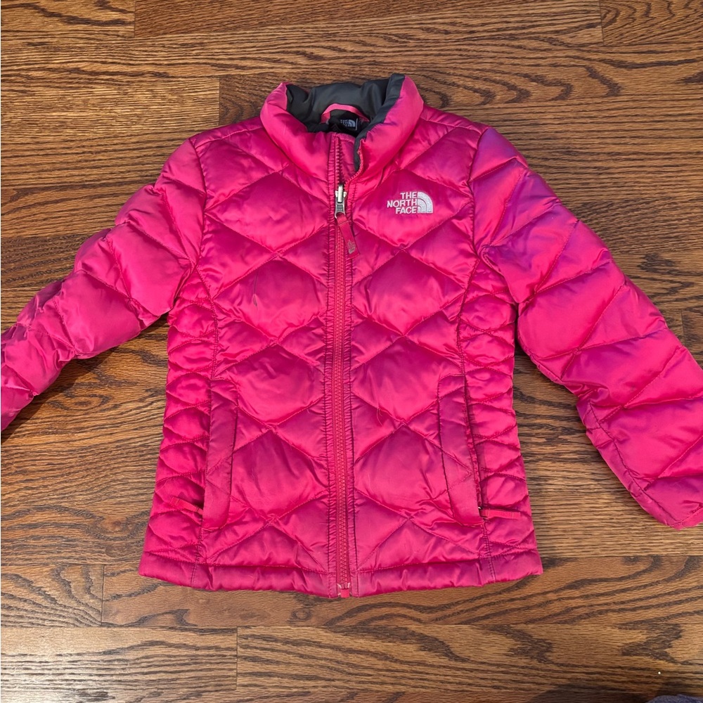 The North Face Fuchsia Quilted Jacket